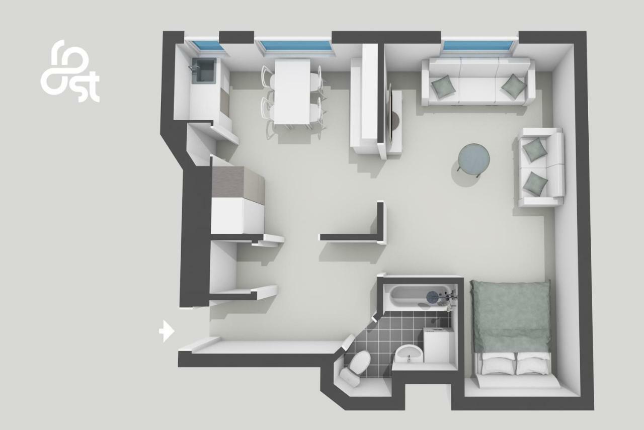 Magnificent Sea View! Luminous 1 Bedroom For Max 4 Helsinki Ngoại thất bức ảnh